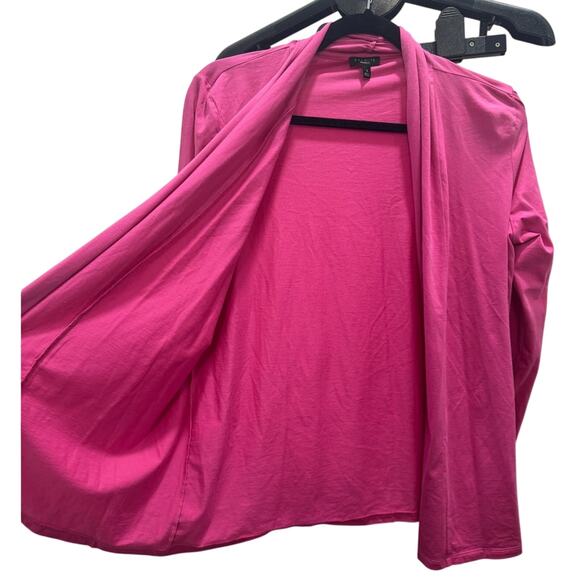 Talbots Vibrant Pink Women's Open Cardigan - Like New - Picture 2 of 7